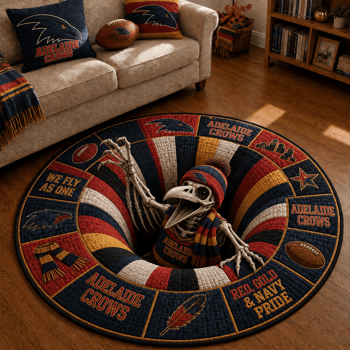 ADLC Quilted Round Mat HQH