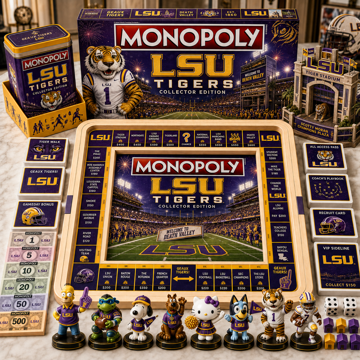 Premium LSU Board Game NHVH