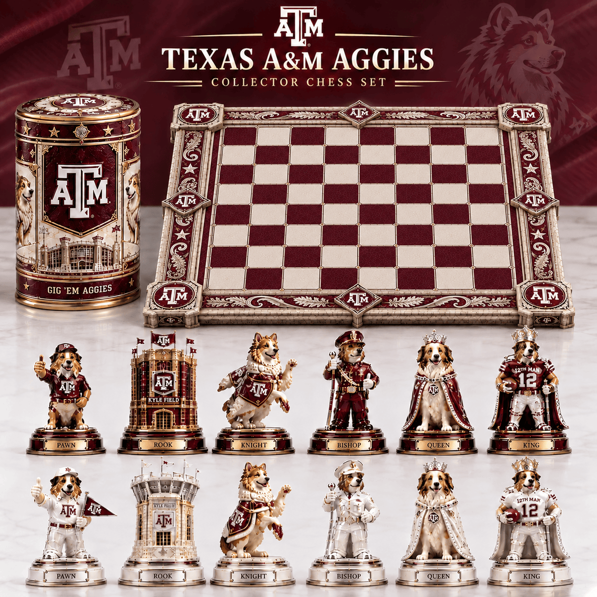 Premium TAMA Chess Set NTNA