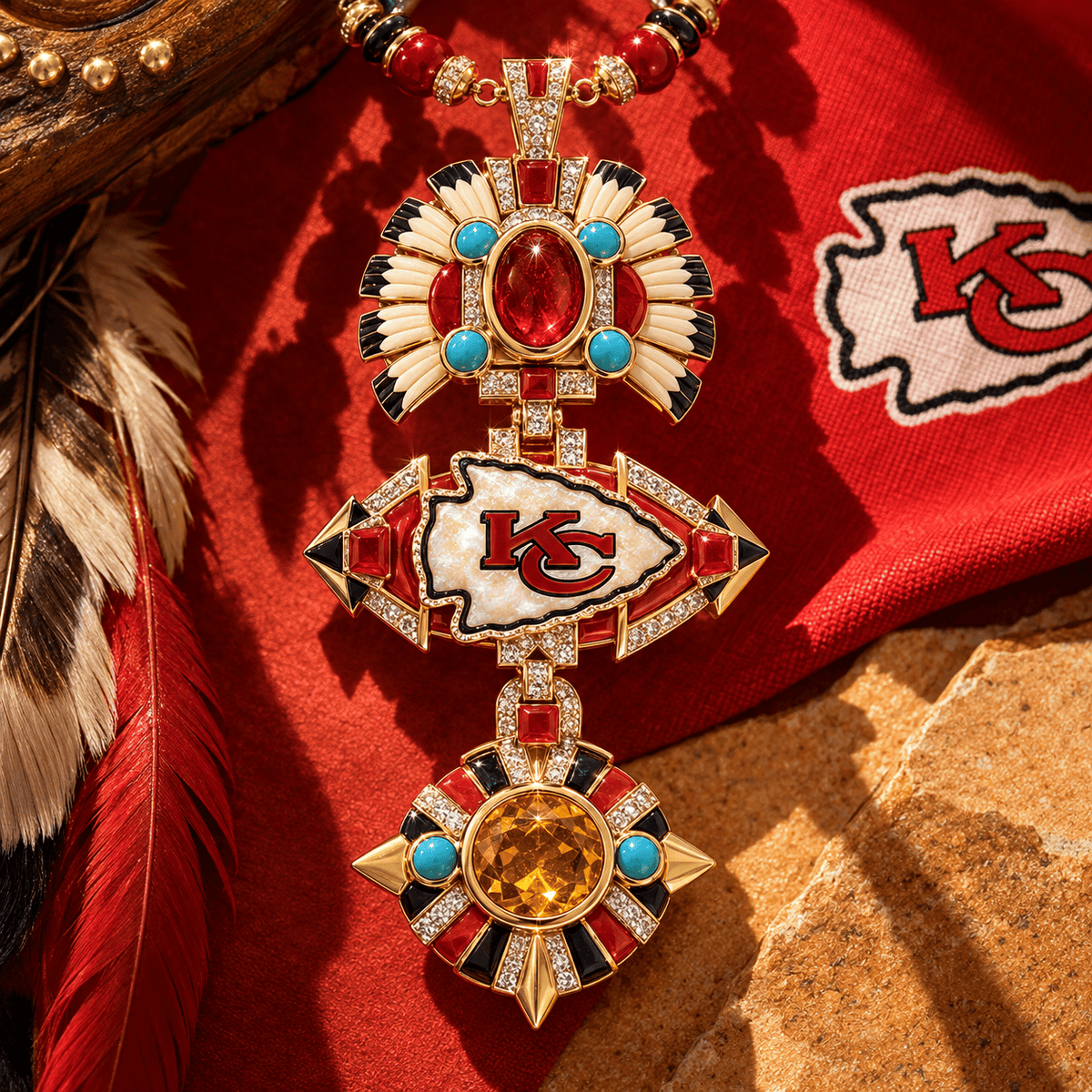 KCC Premium Gold Totem Pendant LNTH