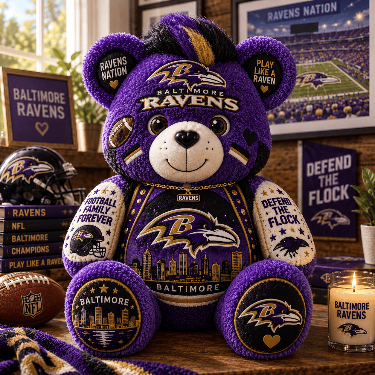 BTR Bear Custom Shaped Pillow