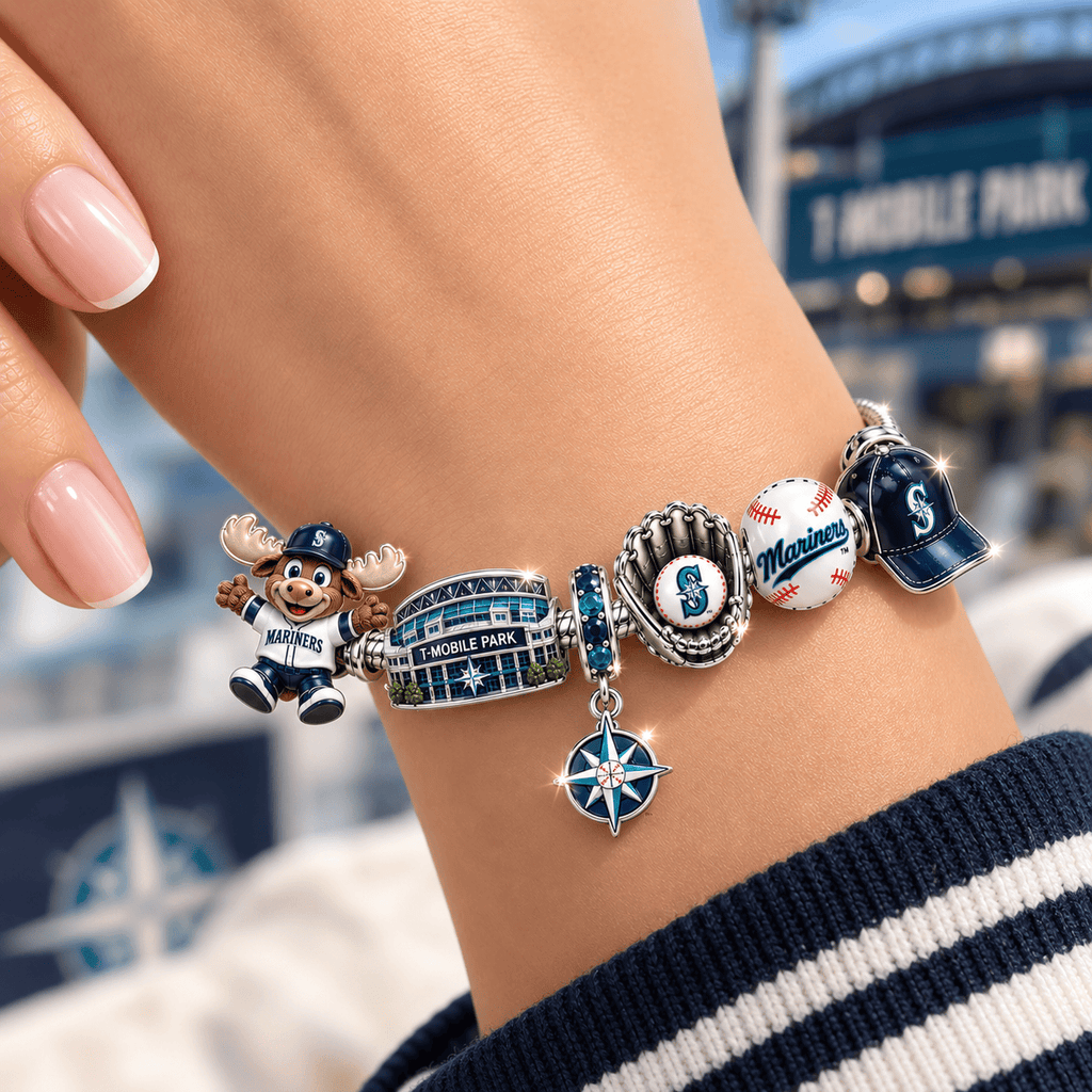 STMR Silver Charm Bracelet Set BMD
